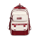 Academy Style School Bag Book Bag Lightweight College Student Backpack - Image 3