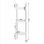 3 Layer Storeage Washroom Rack - Image 2